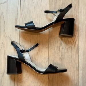 Cole Haan Josie Block Heel Sandal Black 8.5